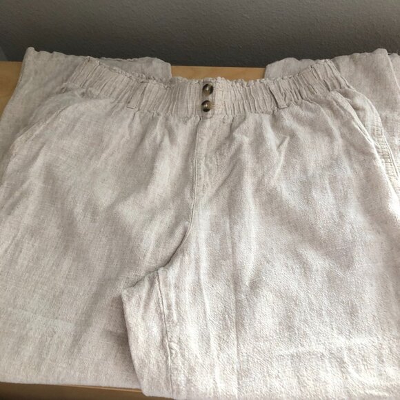 Briggs Linen Blend Relaxed Fit Pants 1760053 - Picture 8 of 10